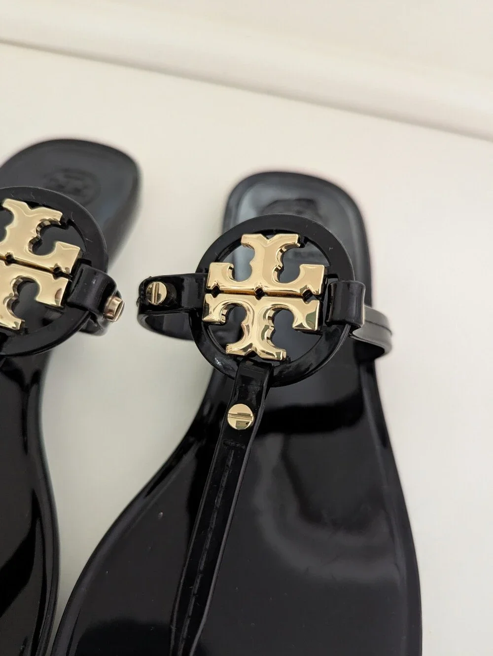 GUC! Tory Burch Mini Miller Sandal In Black Size 7